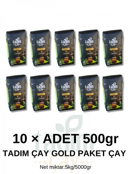 Tadım Çay Gold Paket Çay 10*500 gr  