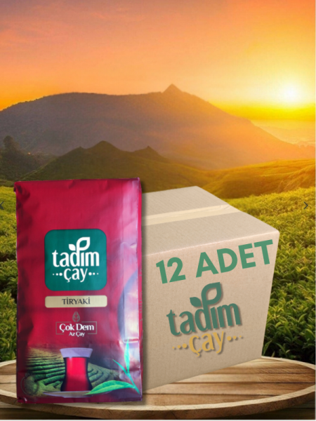 Tadım Çay Tiryaki Paket Çay 12*1000GR