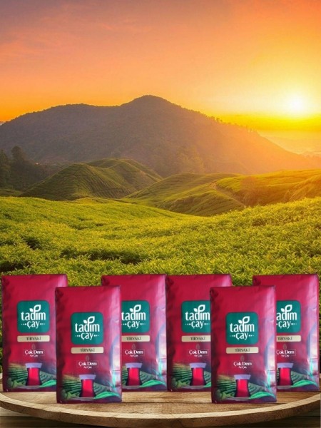 Tadım Çay Tiryaki Paket Çay 6*1000gr